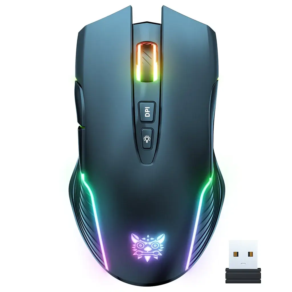 Mouse inalámbrico Gamers ONIKUMA CW905 Negro – BOXYC Tienda Gamer
