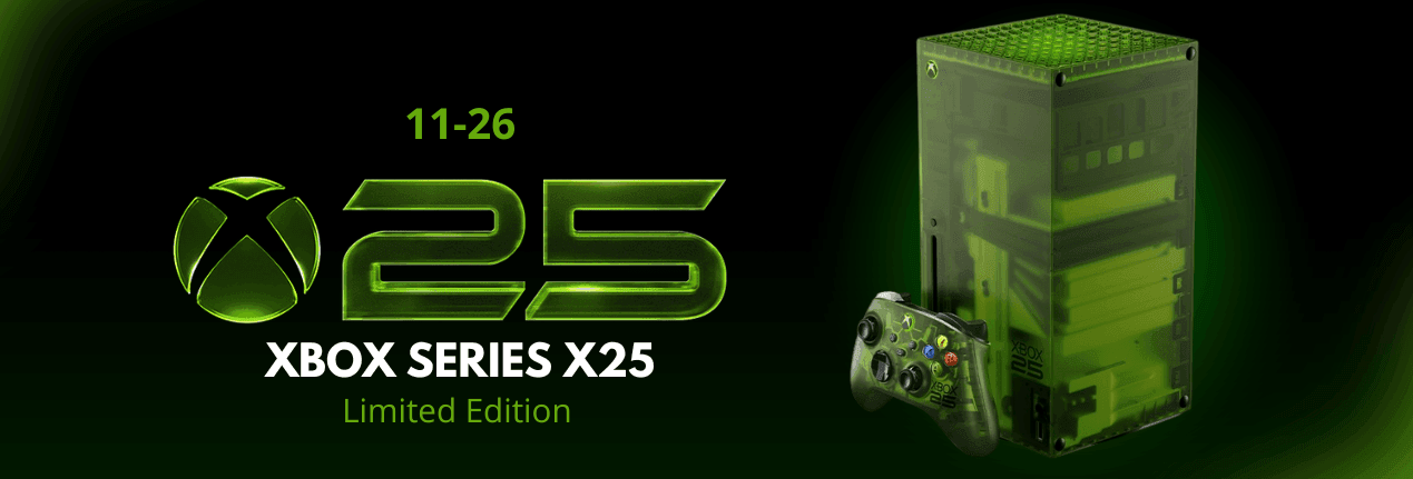 ¡Xbox celebra 25 años con una consola edición aniversario!