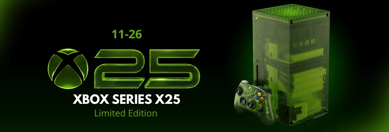 ¡Xbox celebra 25 años con una consola edición aniversario!